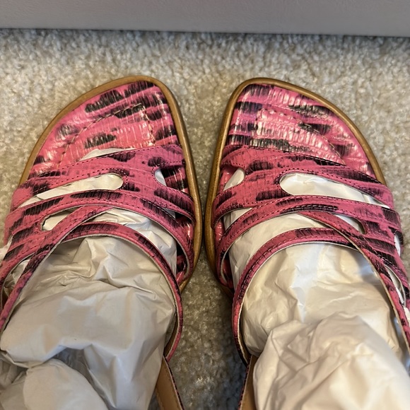 Sies Marjan Maya embossed lizard heel PINK - Picture 7 of 7